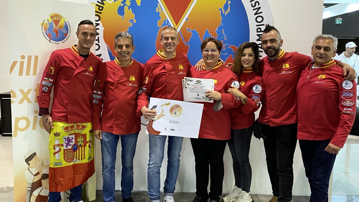 Selección española de pizzeros / Imagen: ASOCIACIÓN ESPAÑOLA DE PIZZEROS ARTESANOS