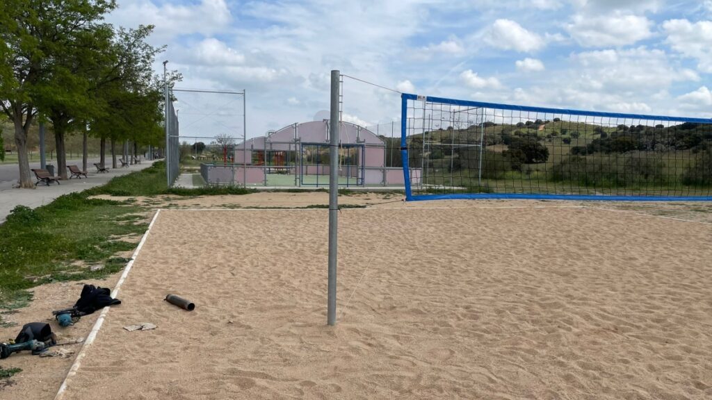 Pista afectada en Toledo / Imagen: Ayuntamiento Toledo