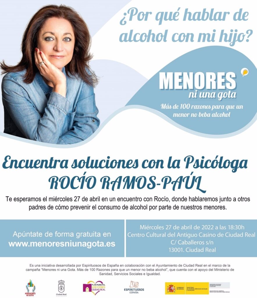 Cartel del encuentro con la Supernanny / Imagen: Ayto Ciudad Real