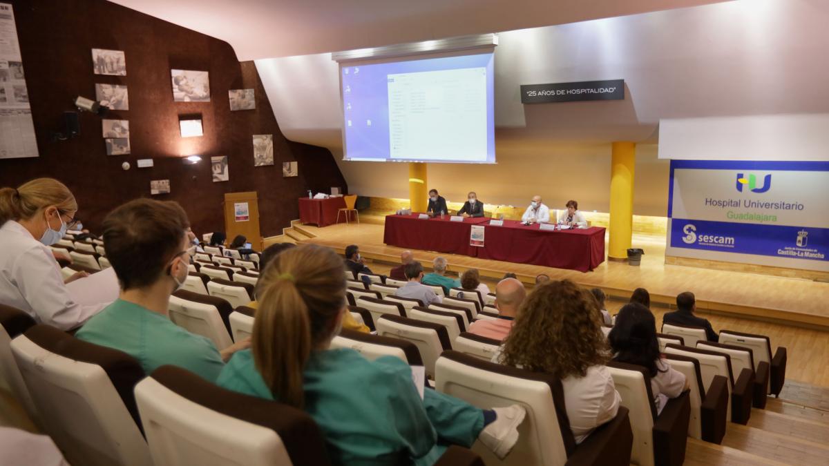 El Hospital Universitario de Guadalajara, dependiente del Servicio de Salud de Castilla-La Mancha (SESCAM) acoge hoy la IV Jornada de Investigación de la Gerencia del Área Integrada de Guadalajara / SESCAM