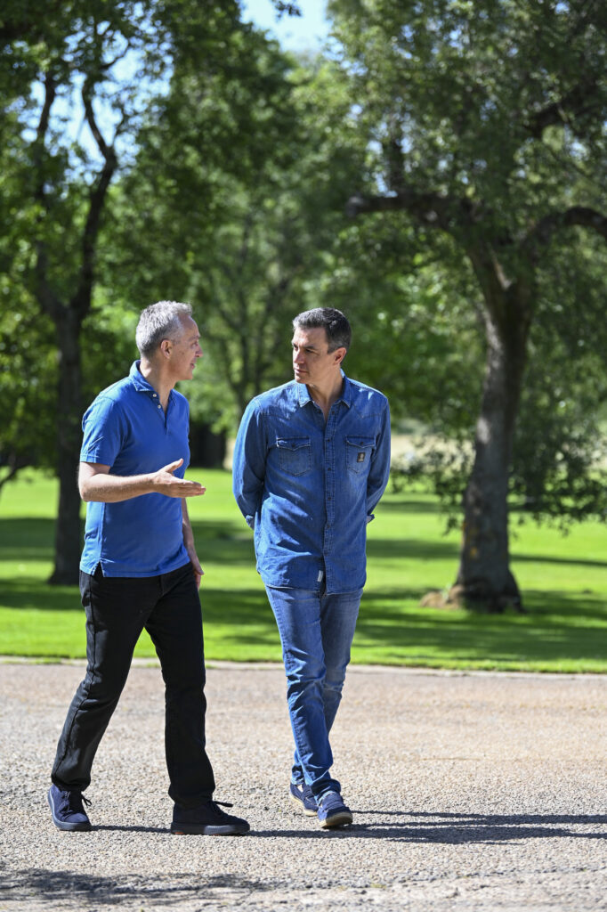 Reunión entre Sánchez y Stoltenberg para preparar Cumbre de la OTAN en Madrid