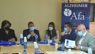 Visita y reunión en las instalaciones de AFA en Albacete / Diputación de Albacete