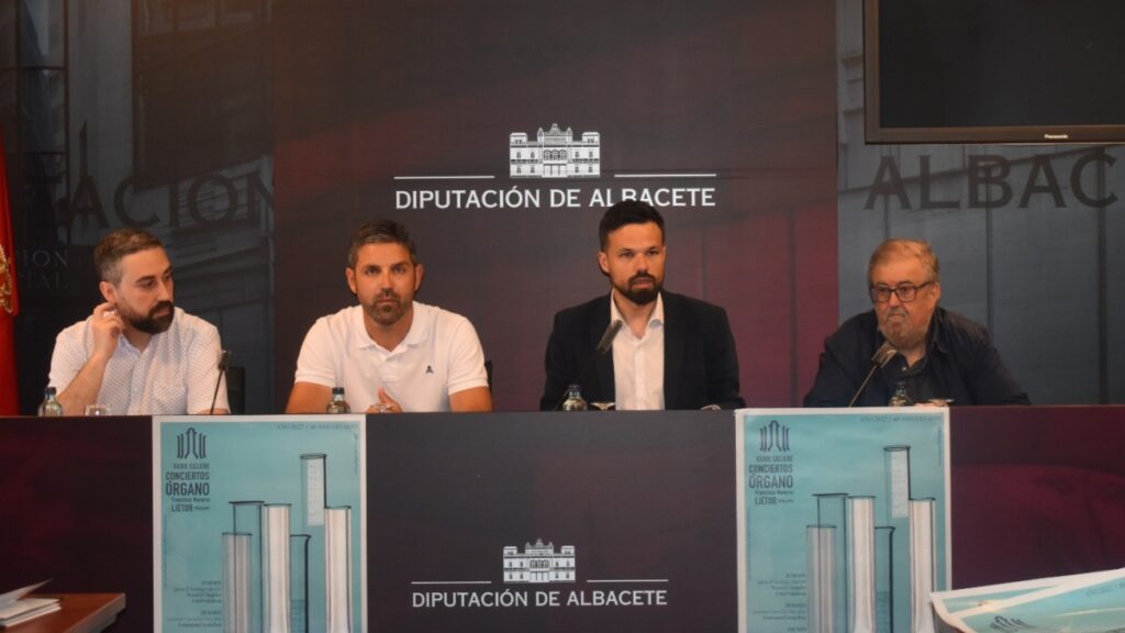 La Diputación de Albacete reitera su apoyo al Ciclo de Conciertos de Órgano de Liétor / Diputación Albacete