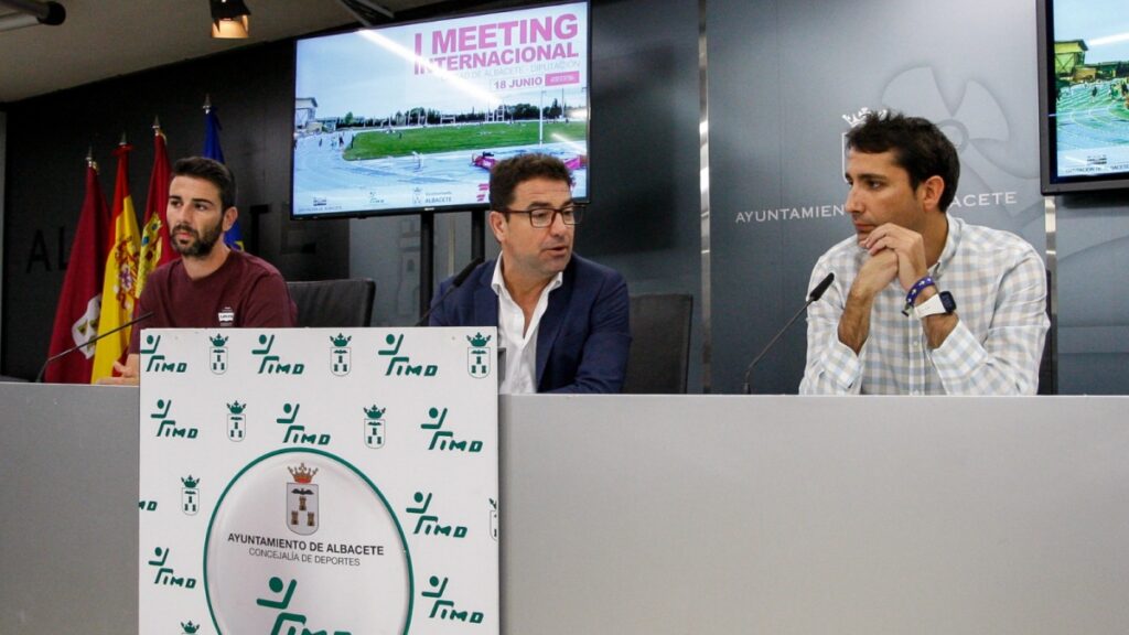 La Diputación y el Ayuntamiento de Albacete impulsan el I Meeting Internacional de Atletismo / Diputación Albacete