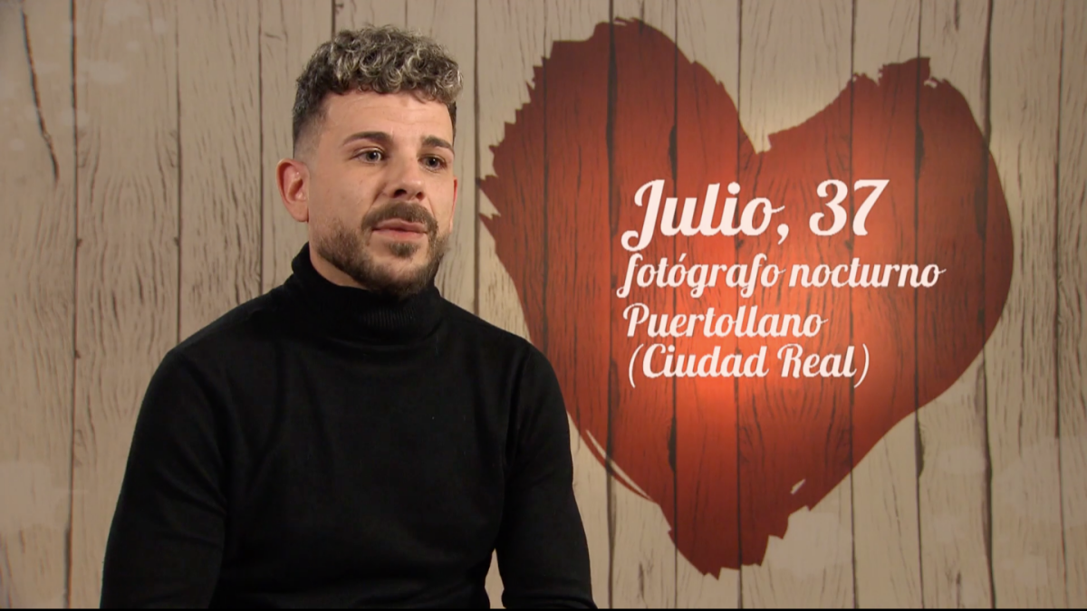Julio llegaba a 'First Dates' desde Puertollano / Imagen: 'First Dates'