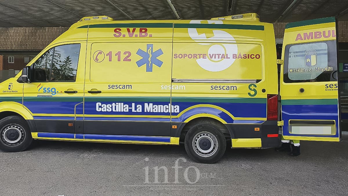 Foto de archivo de una ambulancia