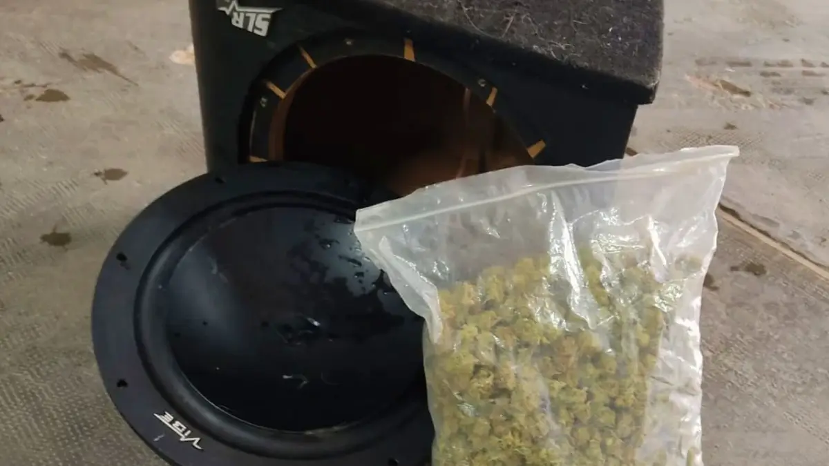 Marihuana incautada tras el control de la Guardia Civil de Albacete en Villarrobledo / Imagen: Guardia Civil