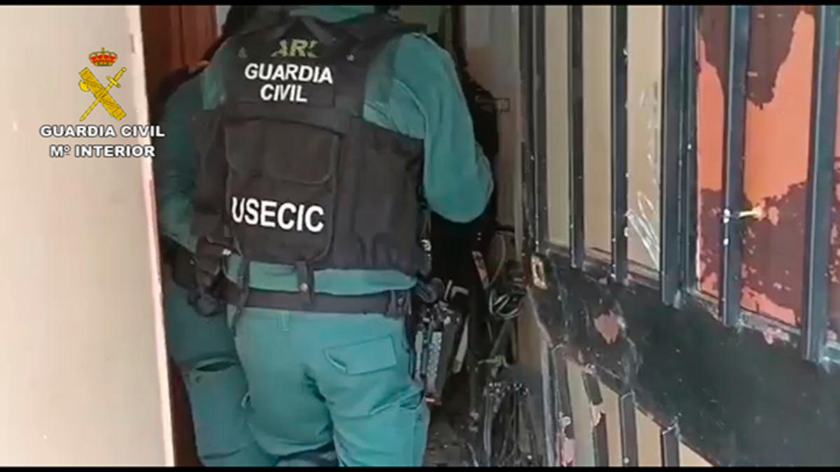 La Guardia Civil detiene a dos personas por robo con violencia e intimidación en Guadalajara