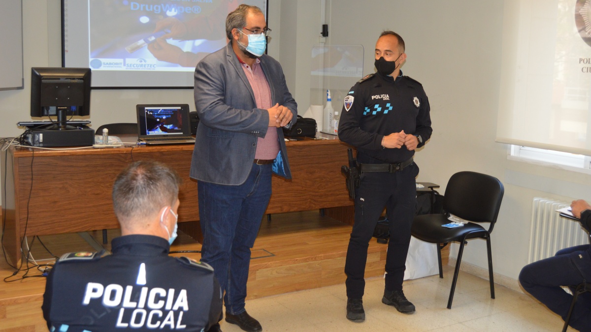 La Policía Local de Ciudad Real se forma en la última tecnología en la detección de drogas / Ayuntamiento Ciudad Real