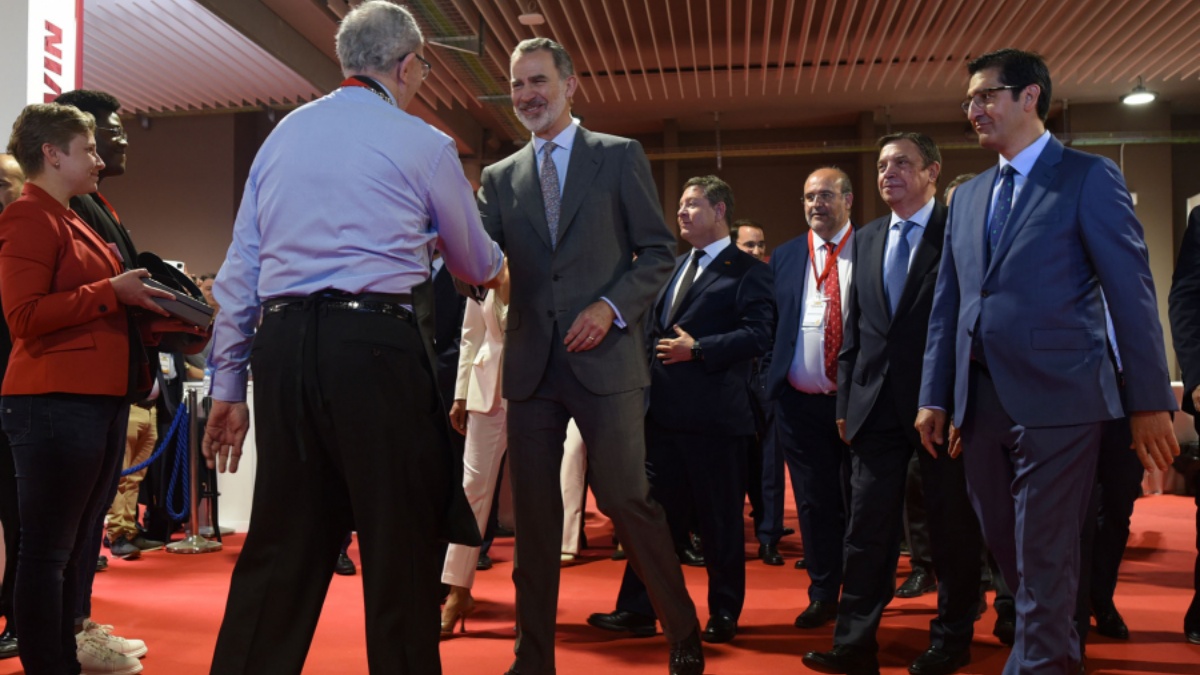 El Rey Felipe VI inaugura FENAVIN en Ciudad Real / Diputación Ciudad Real
