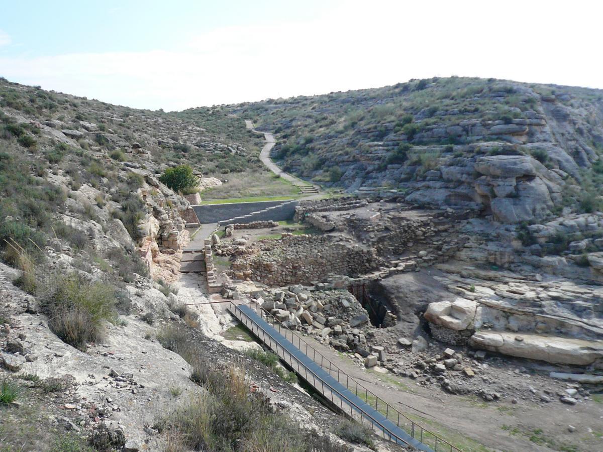 Tolmo, acceso Reguerón / Foto: Proyecto Tolmo de Minateda. JCCM