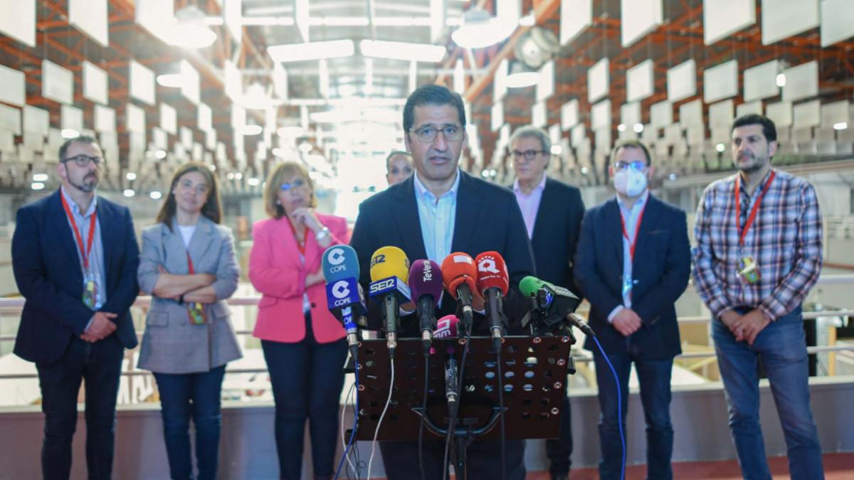 El presidente de la Feria Nacional del Vino y de la Diputación de Ciudad Real, José Manuel Caballero / Diputación de Ciudad Real