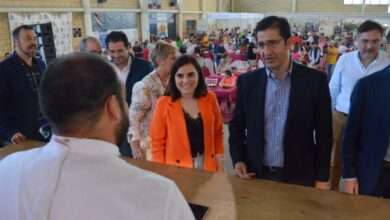Caballero pone en valor la apuesta por la calidad y la sostenibilidad de los hosteleros y ganaderos de la provincia / Foto: Diputación de Ciudad Real