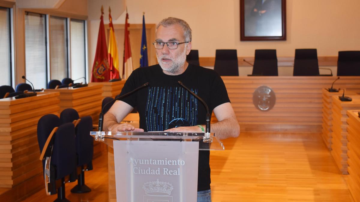 Concejal de Cultura en el Ayuntamiento de Ciudad Real, Nacho Sánchez