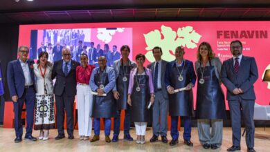 FENAVIN distingue en la edición de 2022 a Luis Zahora, Félix Bellido, Sandra Barneda, Moisés Rodríguez, Benjamín Prado y a la ministra Isabel Rodríguez / Diputación Ciudad Real