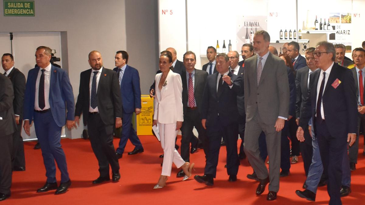 El Rey Felipe VI inaugura La Feria Nacional del Vino 2022 que será la más ambiciosa de su historia / Ayto. Ciudad Real