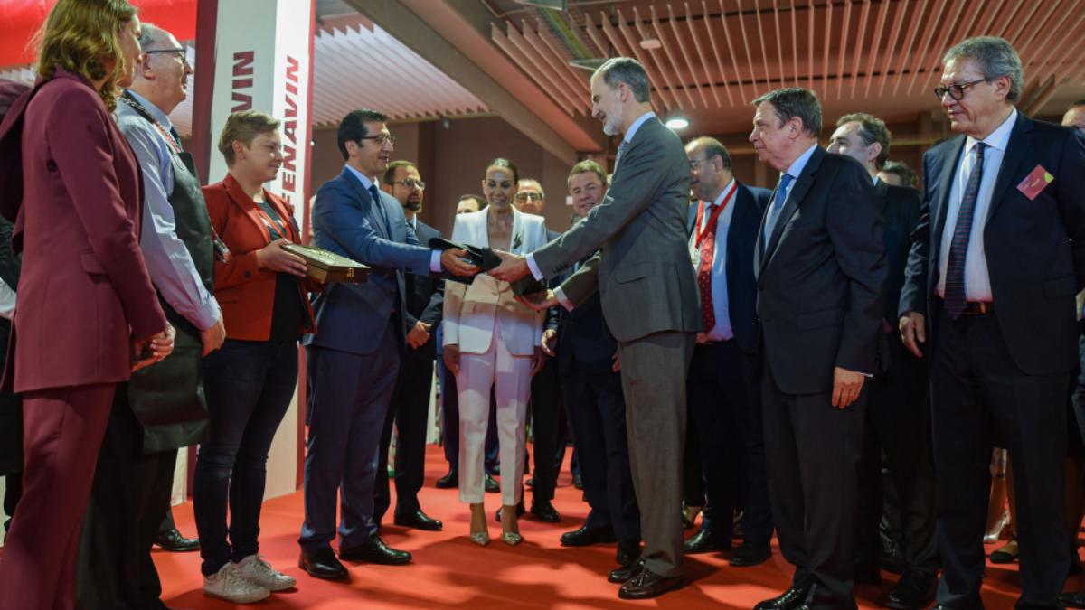 El Rey Felipe VI inaugura FENAVIN en Ciudad Real / Diputación Ciudad Real