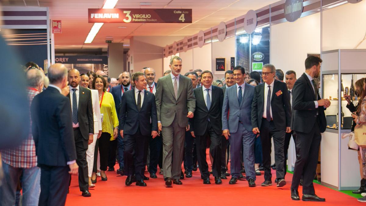 Inauguración de la XI edición de la Feria Nacional del Vino, FENAVIN / JCCM
