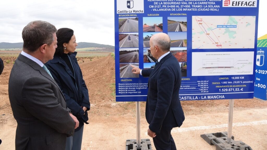 Inauguración de las obras de esta carretera en la provincia de Ciudad Real / JCCM