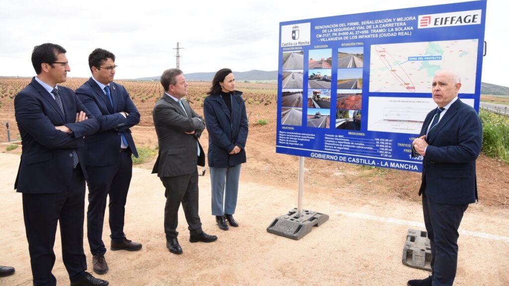 Inauguración de las obras de esta carretera en la provincia de Ciudad Real / JCCM