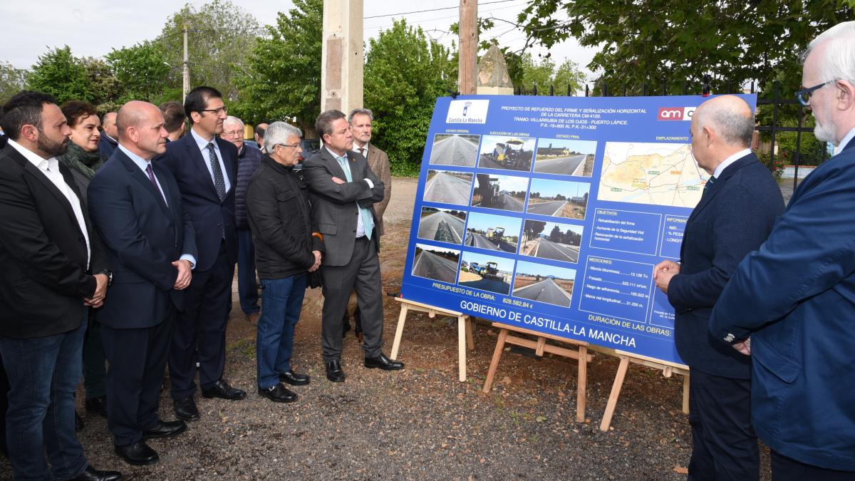 El Gobierno regional rehabilita la carretera CM-4120 entre Villarrubia de los Ojos y la intersección con la CM-420 en Puerto Lápice / JCCM