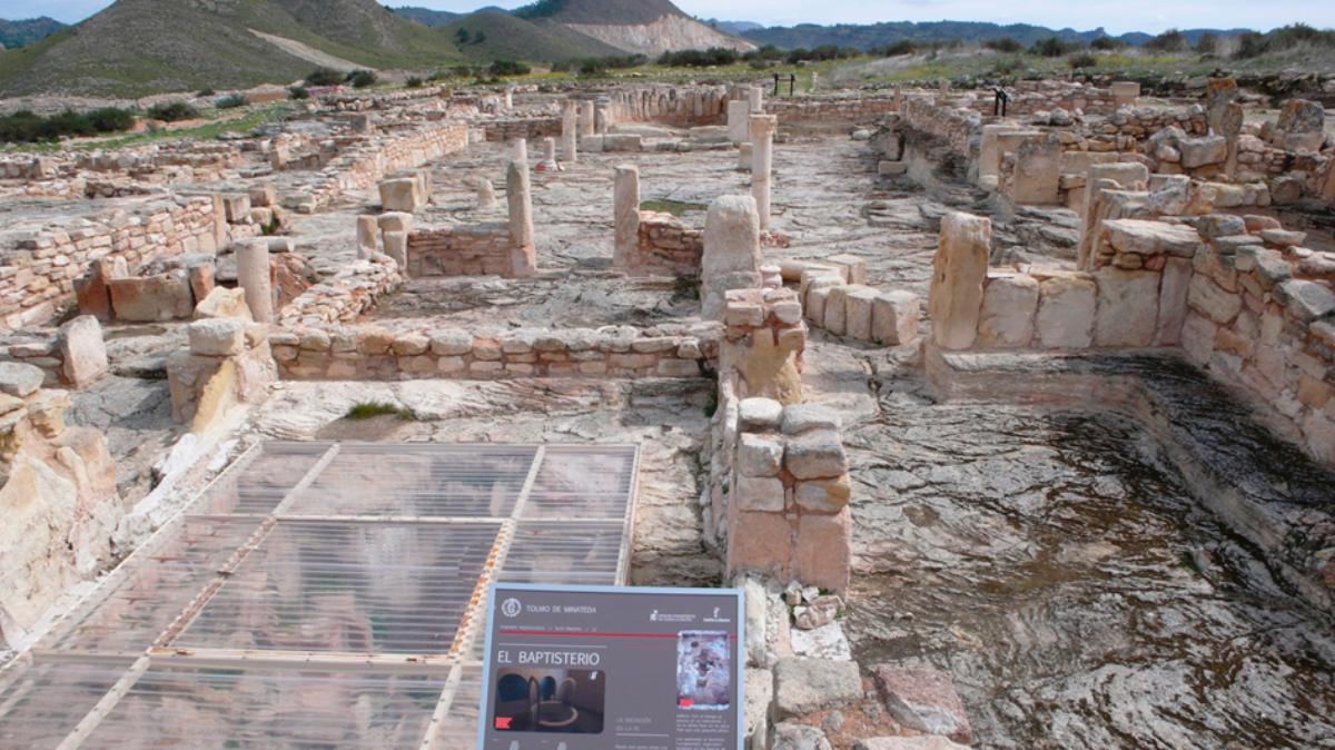 Vista desde la pasarela / Foto: Proyecto Tolmo de Minateda. JCCM