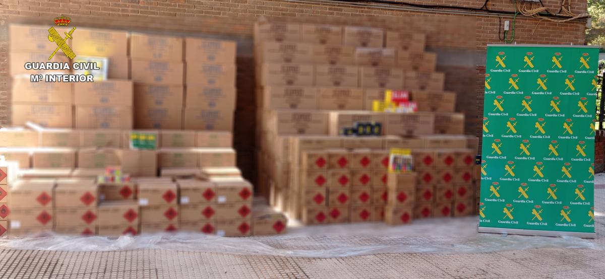 La Guardia Civil desmantela una organización criminal dedicada al robo de camiones que operaba en Madrid y Guadalajara / Foto: Guardia Civil
