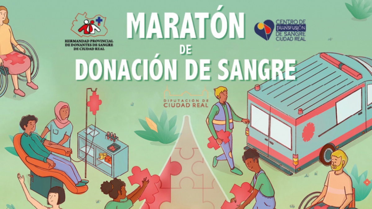 Maratón de donaciones de Sangre en la Diputación de Cuidad Real