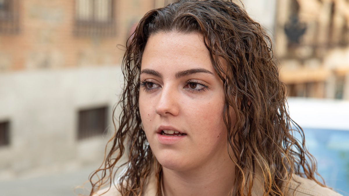 Hija de la mujer asesinada / EFE