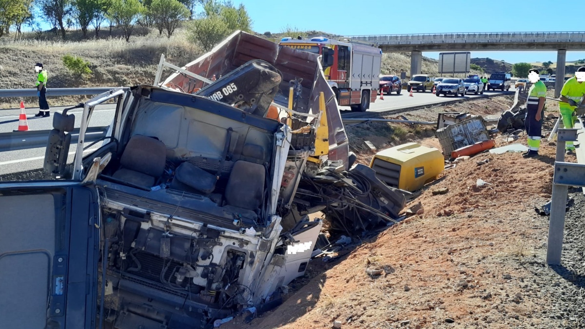 Accidente en la provincia de Cuenca / Imagen : Bomberos Prov. Cuenca