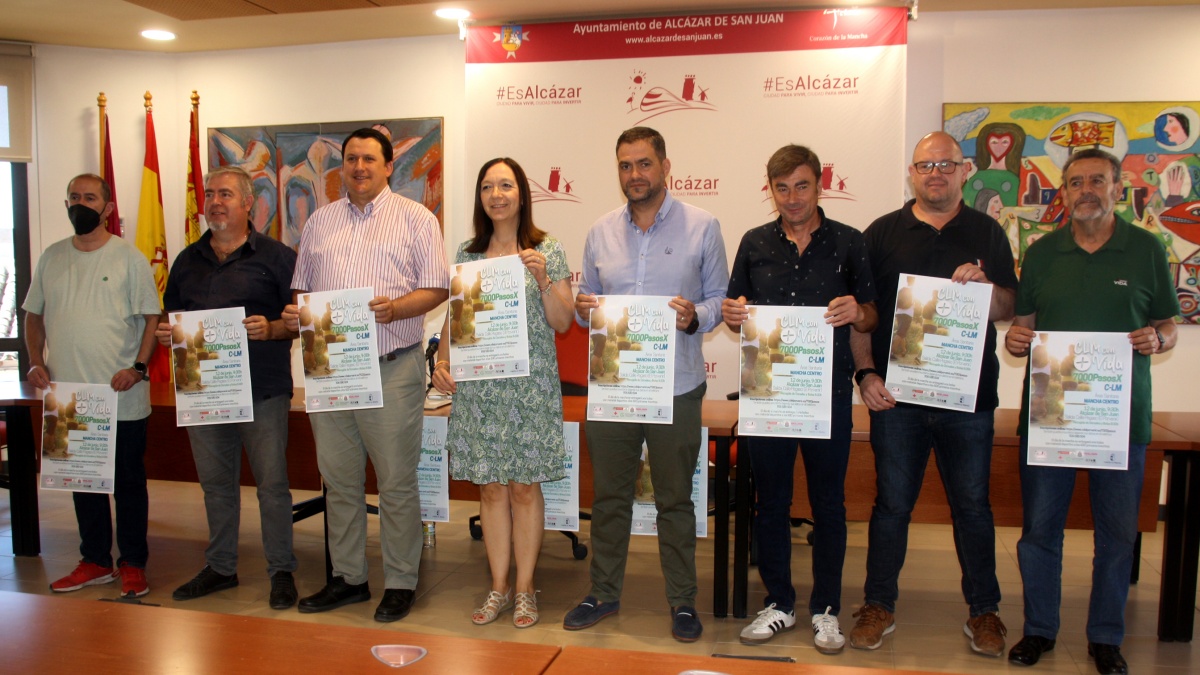 Alcázar de San Juan se suma a la convocatoria de los ‘7000pasosX’ para fomentar el ejercicio físico y el ocio saludable / JCCM