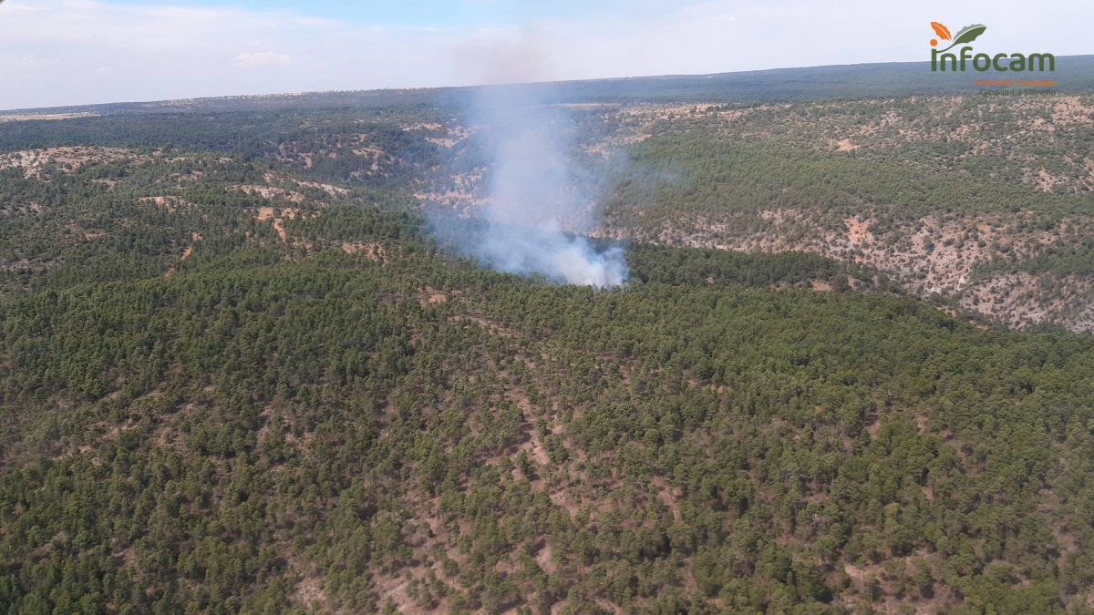 Incendio en Cuenca / Plan Infocam