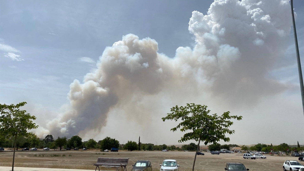 Incendio en Toledo / Europa Press