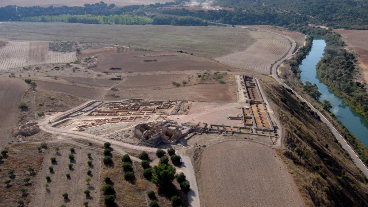 Recópolis y territorio / Foto Área de Arqueología, Universidad de Alcalá