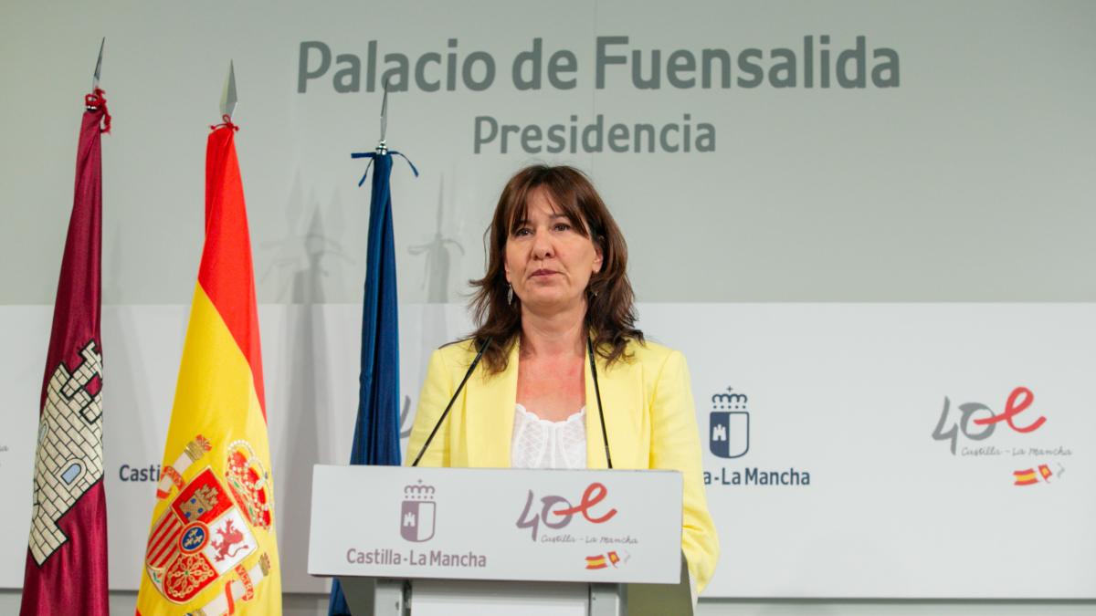 La consejera de Igualdad y portavoz del Gobierno regional, Blanca Fernández / JCCM