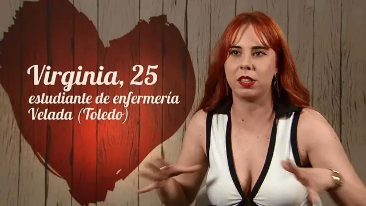 La toledana Virginia en 'First Dates' / Imagen: 'First Dates'