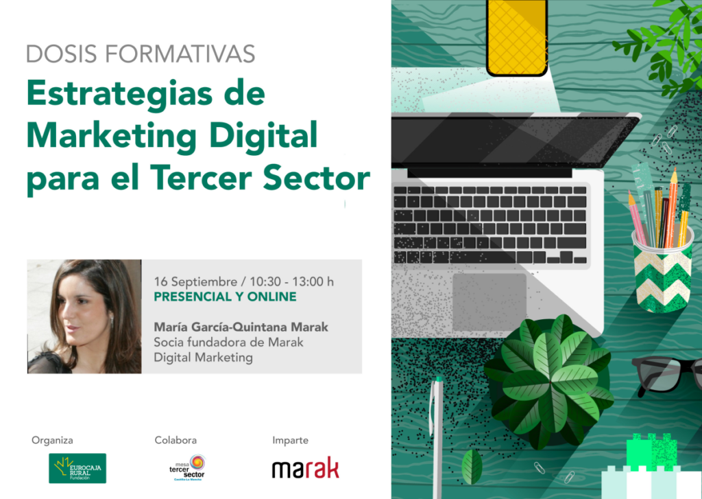 ‘Estrategias de Marketing Digital para el Tercer Sector’: nueva dosis formativa gratuita de Fundación Eurocaja Rural / Eurocaja Rural