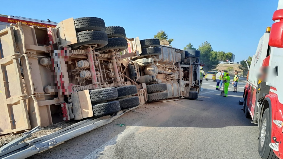 Accidente en la provincia de Cuenca / Foto: Bomberos de la Provincia de Cuenca