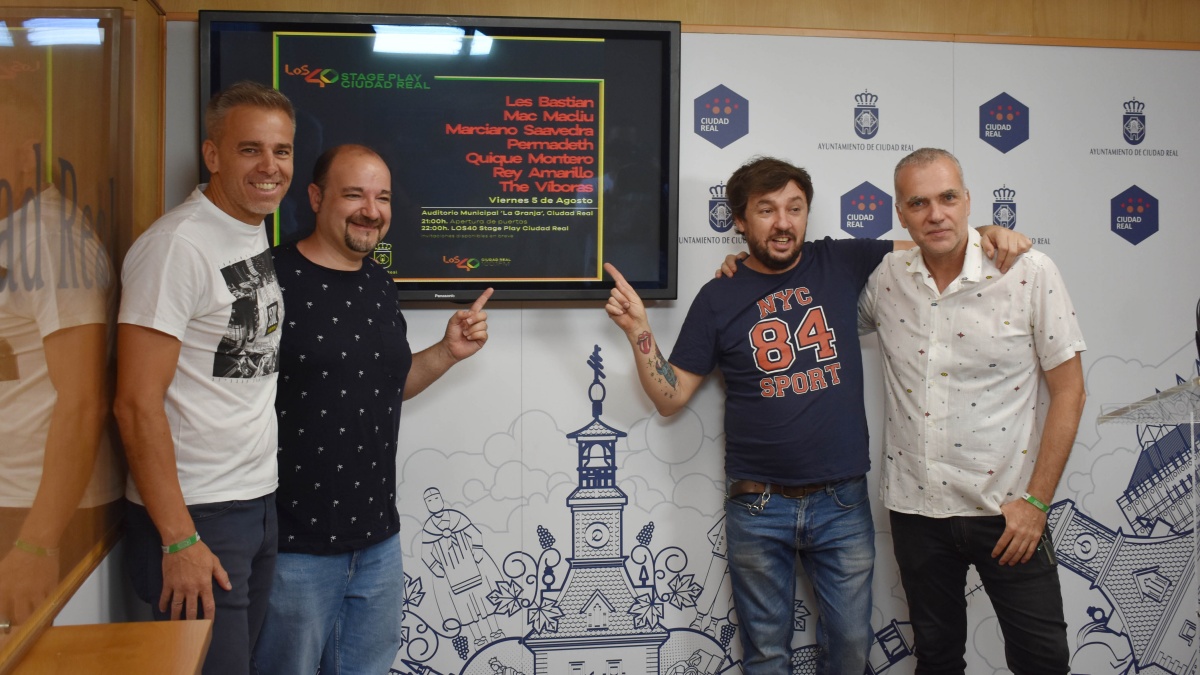 Ciudad Real acogerá el concierto ‘Los 40 stage play’  apostando por los grupos locales / Ayto. Albacete