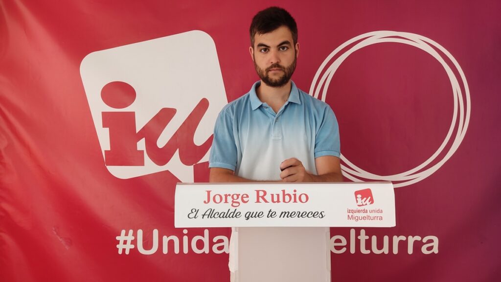 Jorge Rubio, de IU Miguelturra / IU