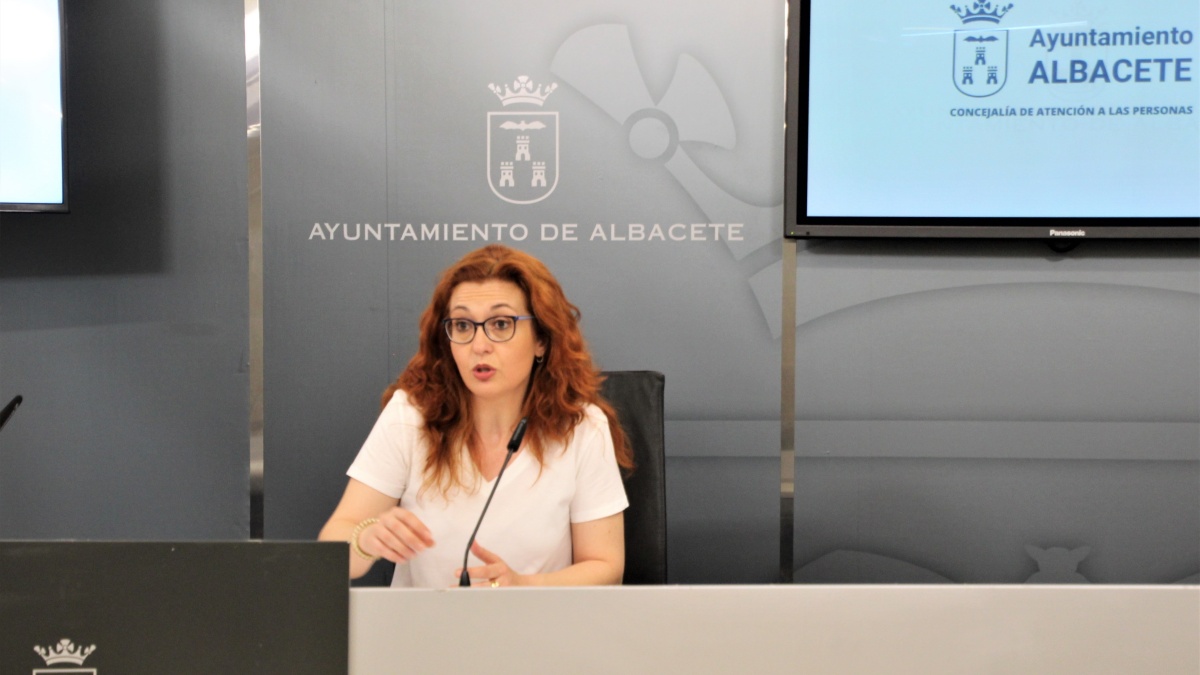 La concejala de Atención a las Personas, Juani García / AYTO ALBACETE
