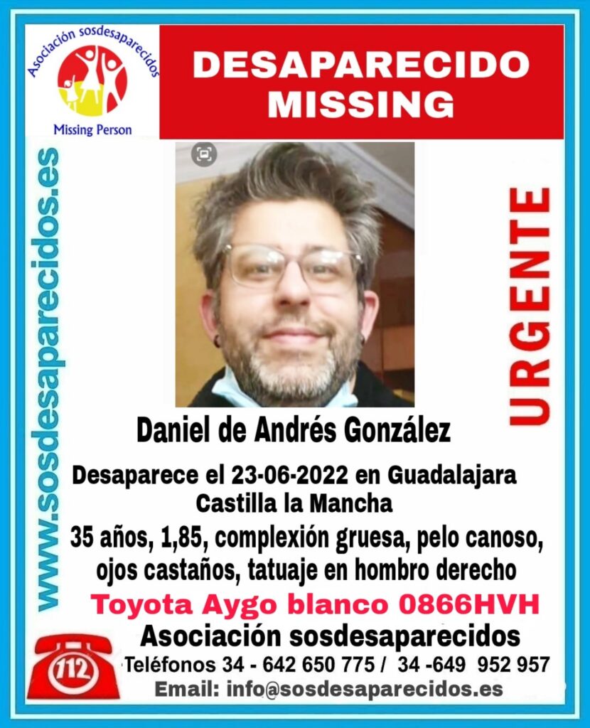 Desaparecido en Guadalajara / Imagen. Alerta SOS Desaparecidos