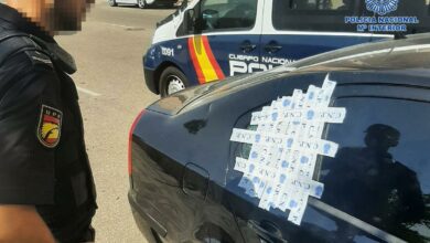 La Policía Nacional auxilia a varios ciudadanos por incidencias relacionadas con las altas temperaturas en Toledo / Foto: Policía Nacional