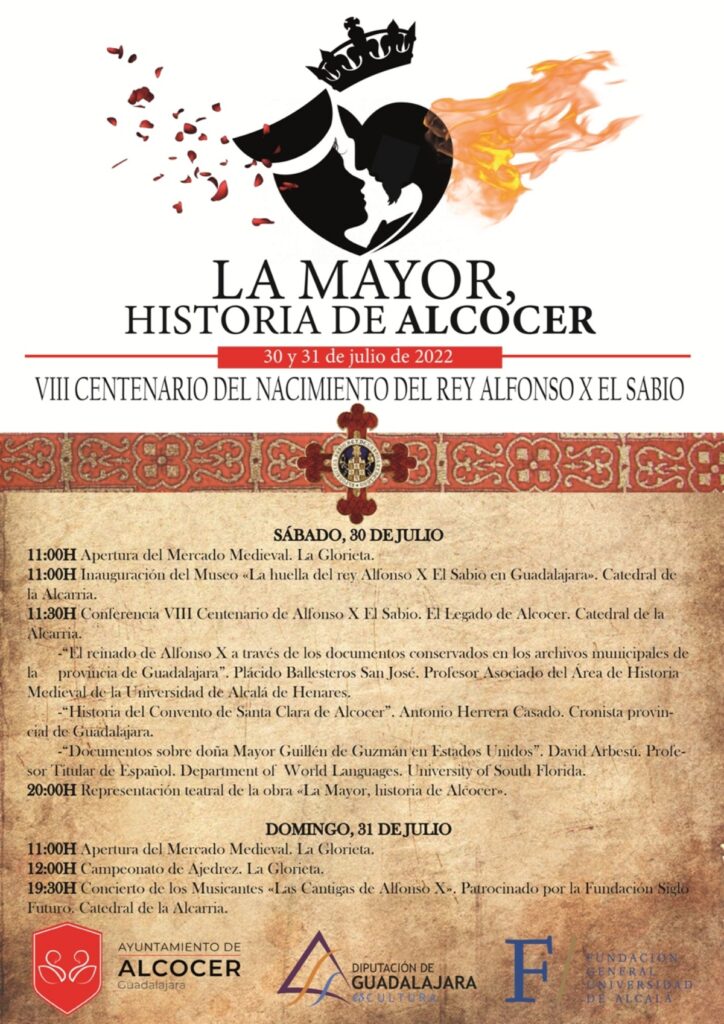Jornadas sobre la huella de Alfonso X el Sabio en la provincia de Guadalajara / Diputación Guadalajara