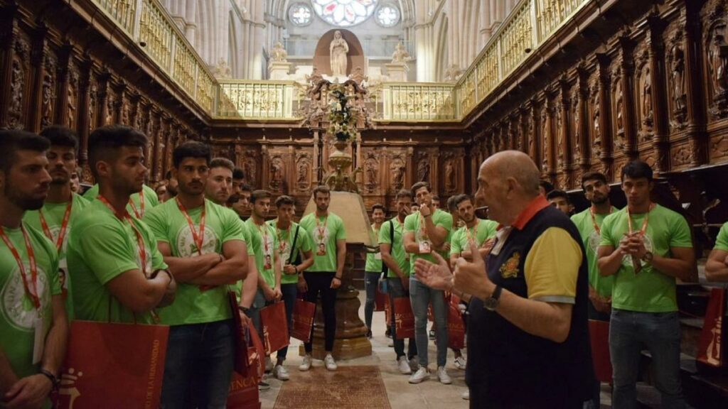 Víctor Huerta, profesional del turismo de Cuenca durante décadas / Foto archivo familiar