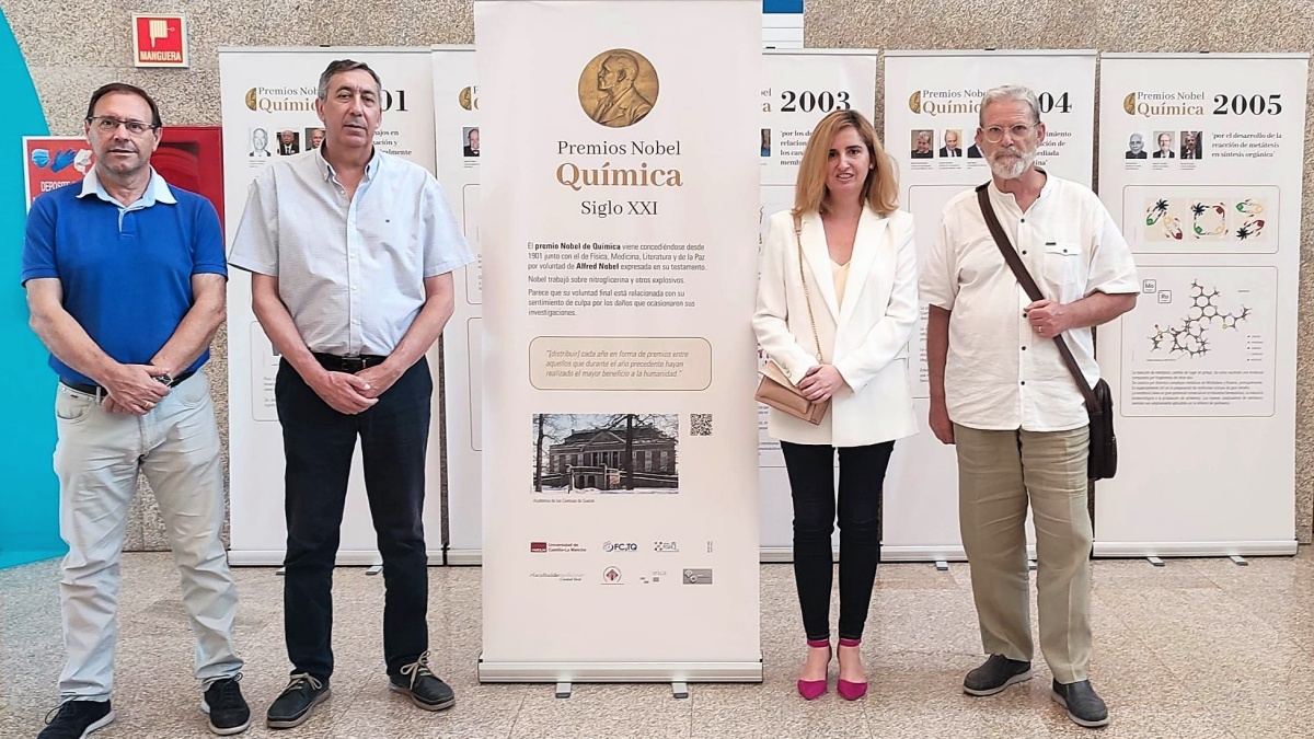 Gobierno regional y UCLM inauguran una exposición en la Biblioteca Pública del Estado de Ciudad Real dedicada a los Nobel de Química / JCCM