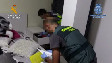 Operación conjunta de la Guardia Civil y la Policía Nacional