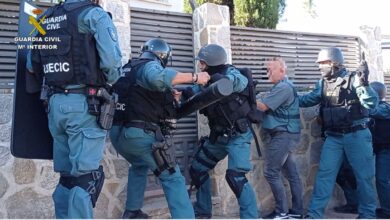 Operación de la Guardia Civil en Guadalajara / Imagen: Guardia Civil