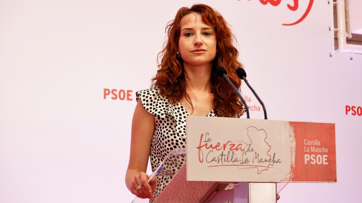 Diputada del grupo parlamentario socialista en las Cortes de Castilla-La Mancha, Diana López / Foto: PSOECLM