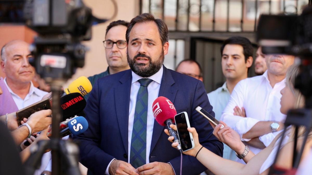 Paco Núñez en Alcázar de San Juan / Foto: PPCLM